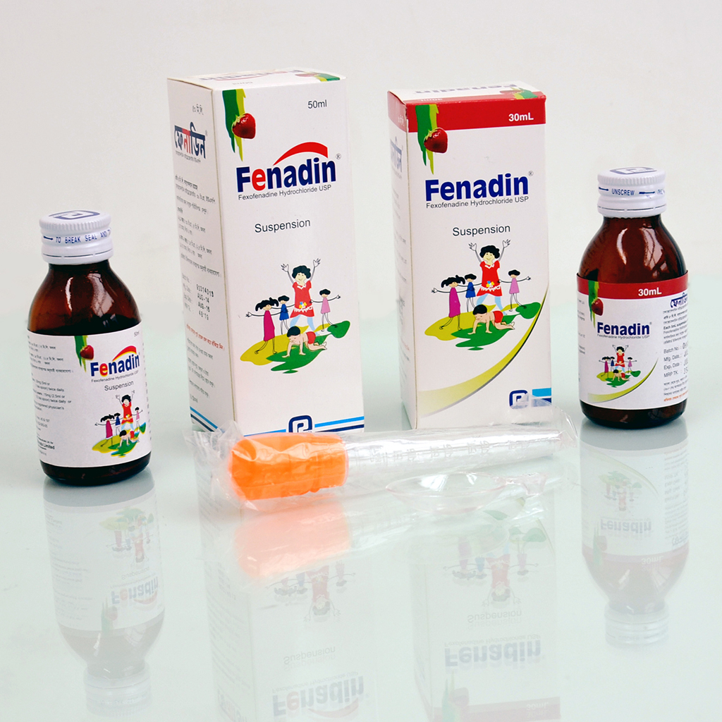 Fenadin (oral suspension) 30 mg/5ml