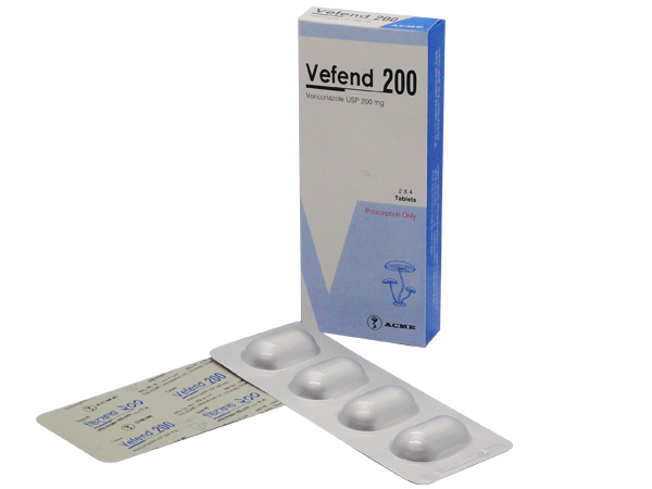 Tab. Vefend 200mg