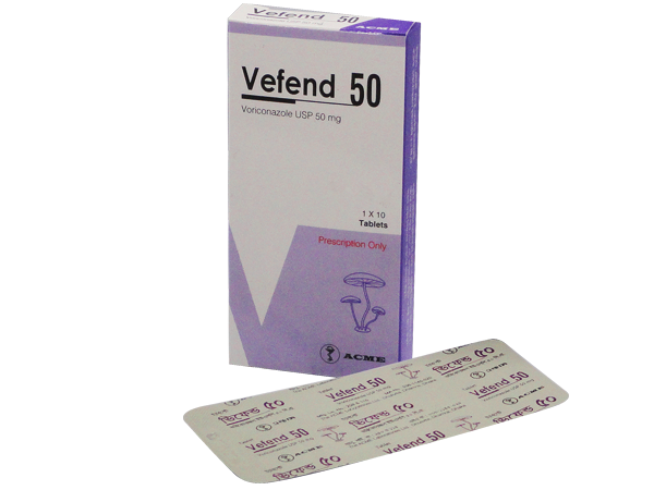 Tab. Vefend 50mg