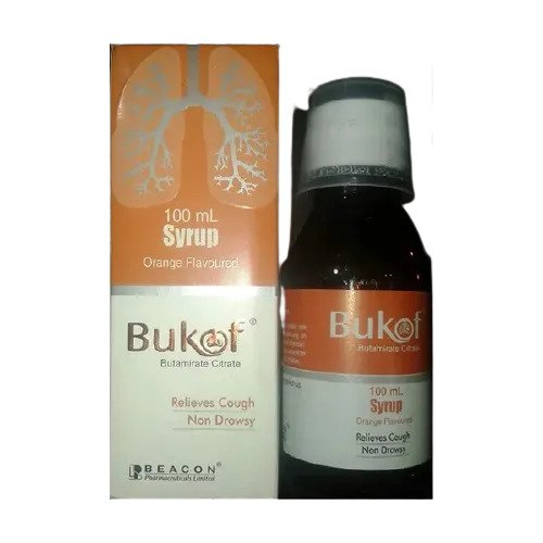 Syrup. Bukof 7.5mg/5ml