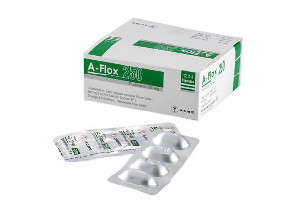 Cap. A-flox 250mg