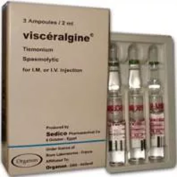 IM/IV. Visceralgine 5 mg/2 ml