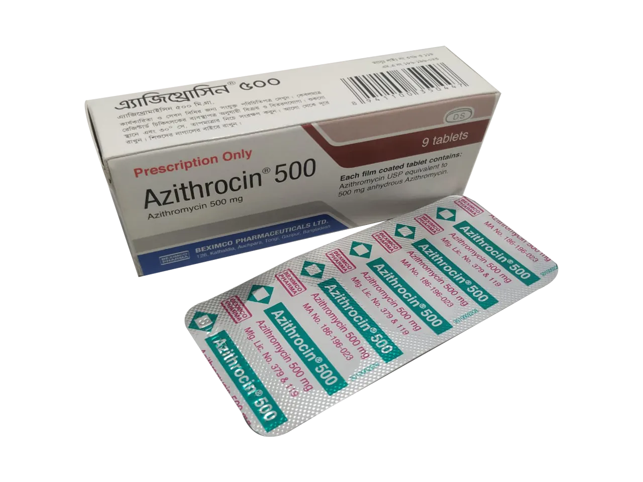 Azithrocin 500