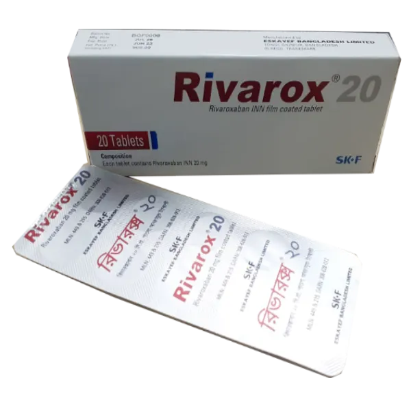 Tab. Rivarox 20mg