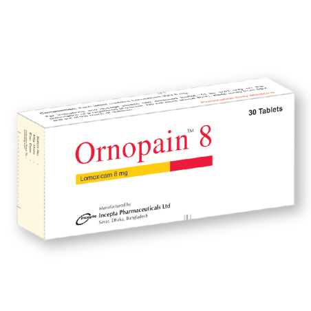 Tab. Ornopain 8mg