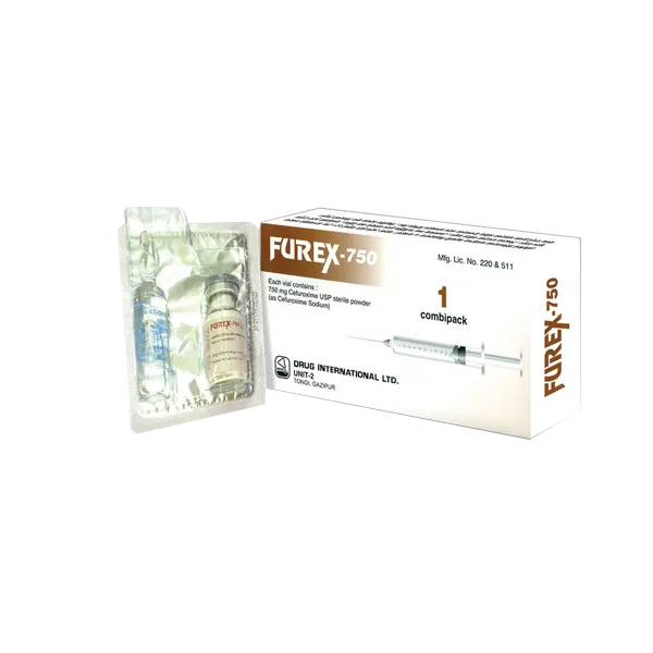 IV/IM. Furex 750mg/vial