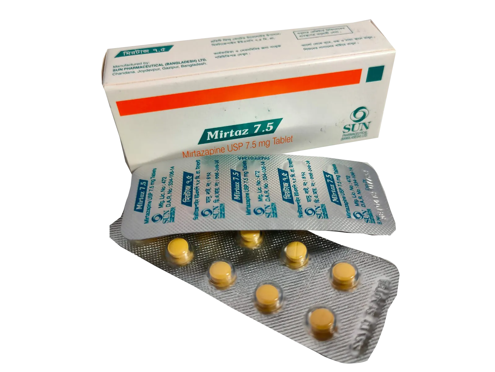 Tab. Mirtaz 7.5mg