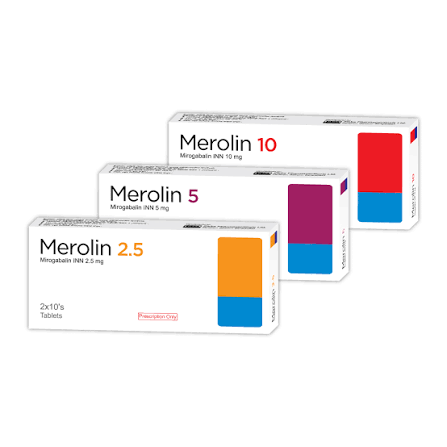 Tab. Merolin 2.5mg