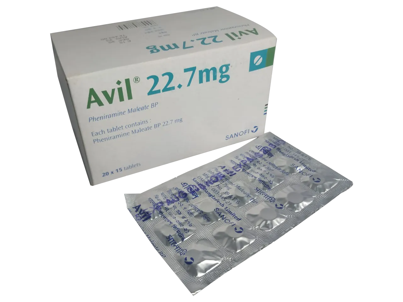 Tab. Avil 22.7 mg