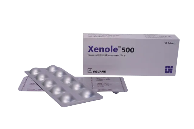 Tab. Xenole 500 mg + 20mg