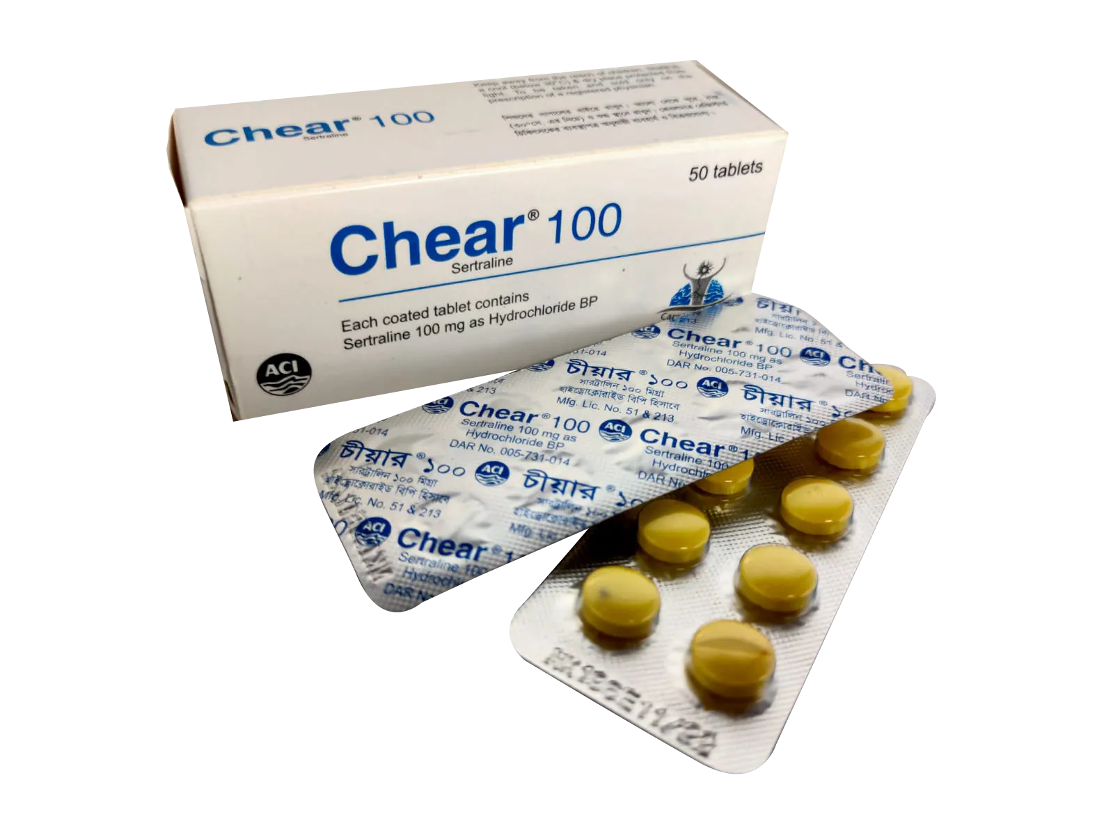 Tab. Chear 100 mg